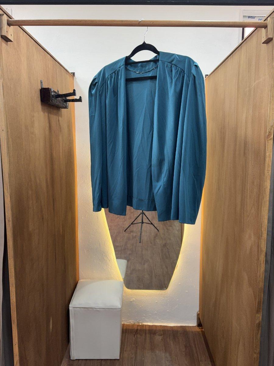 Blazer turquesa