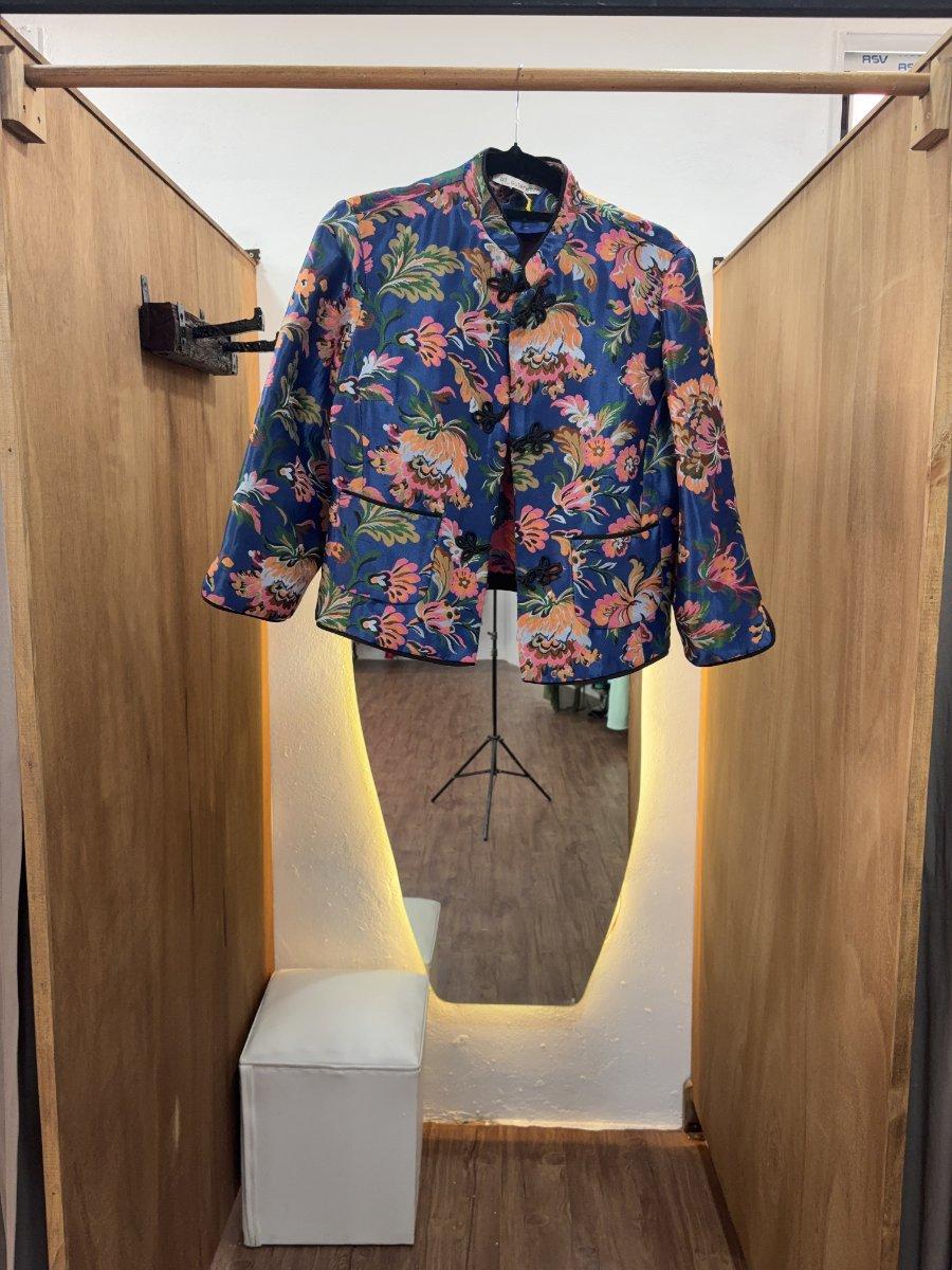 Blazer floreado