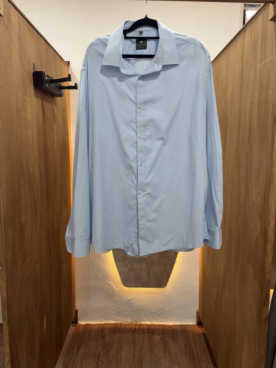 Camisa celeste lisa (FLORENZI)
