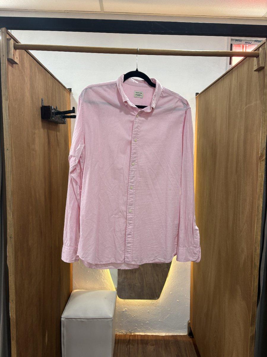 Camisa rosada lisa (JACK & JONES)