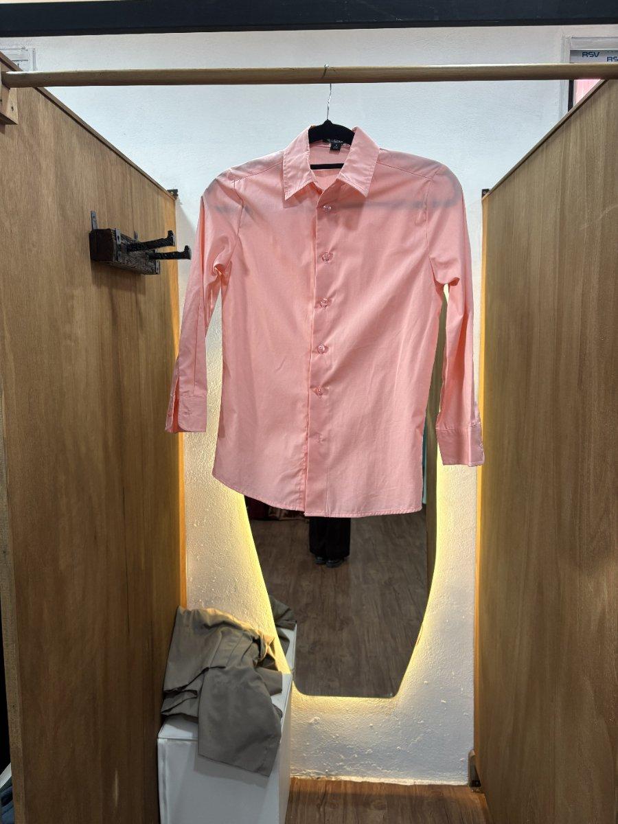 Camisa de niño rosa