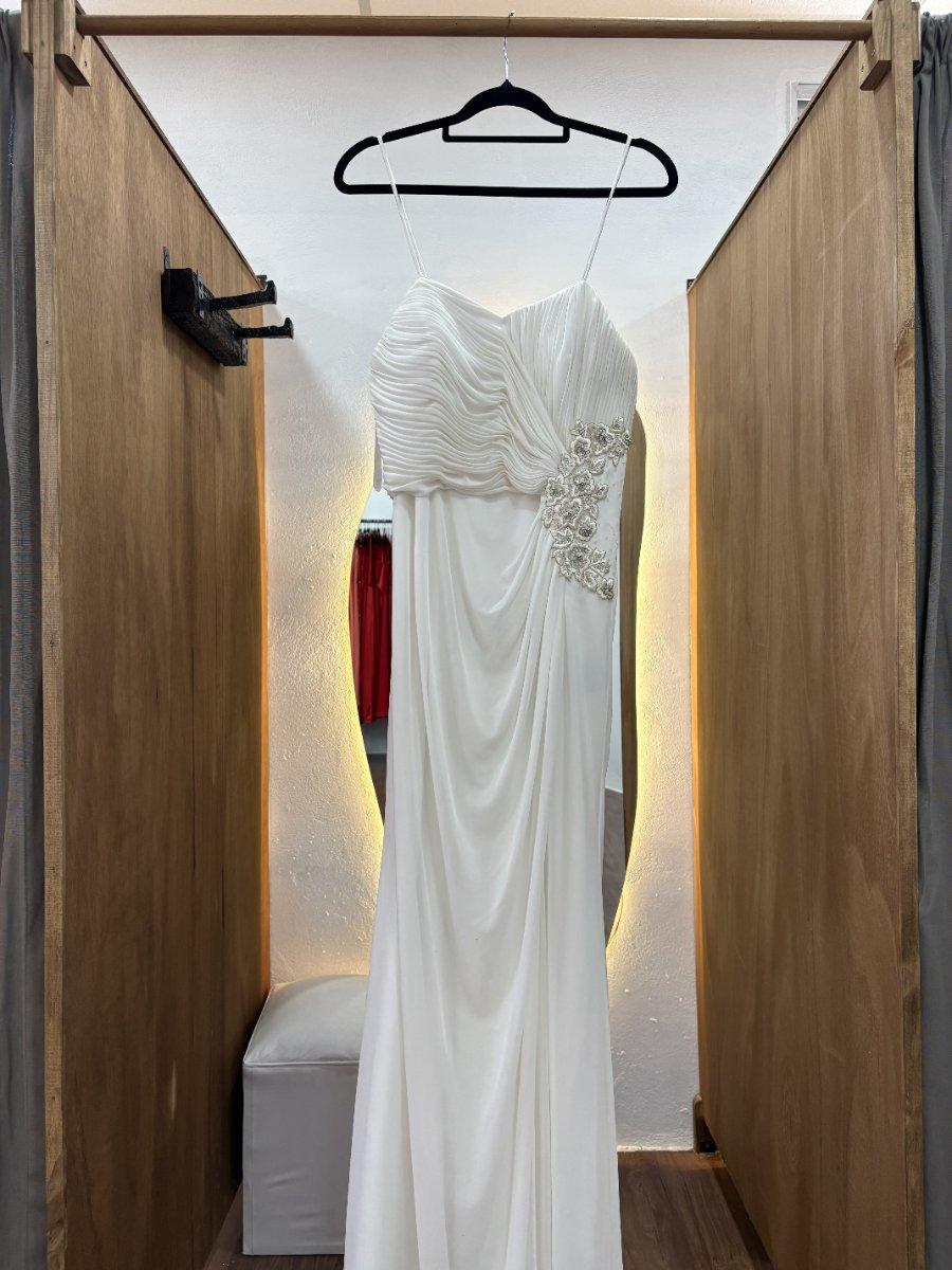 Vestido largo novia/quinceañera blanco