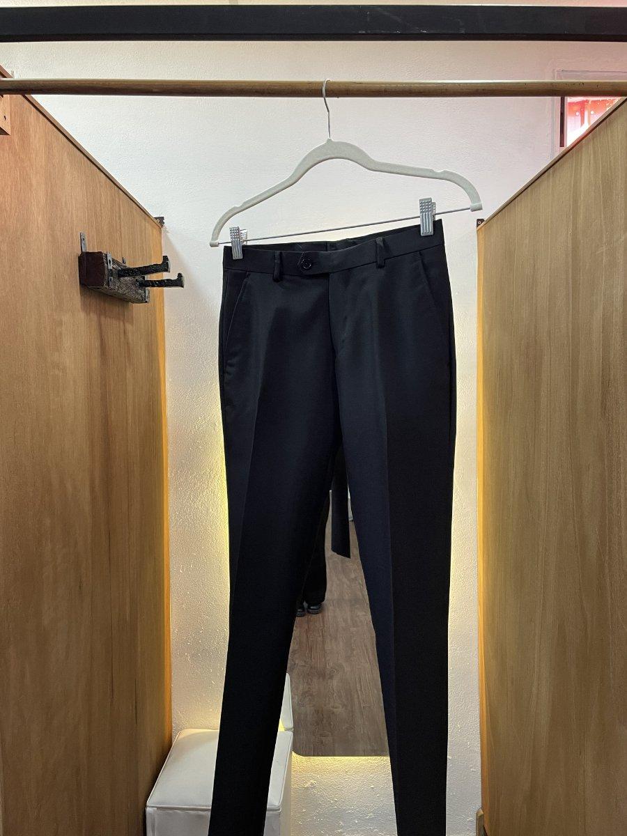 Pantalón azul oscuro brilloso (FLORENZI)