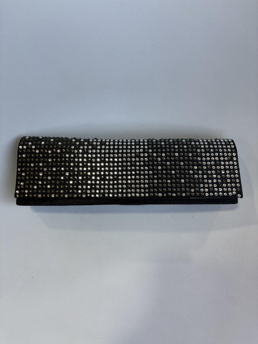Sobre plateado con perlas