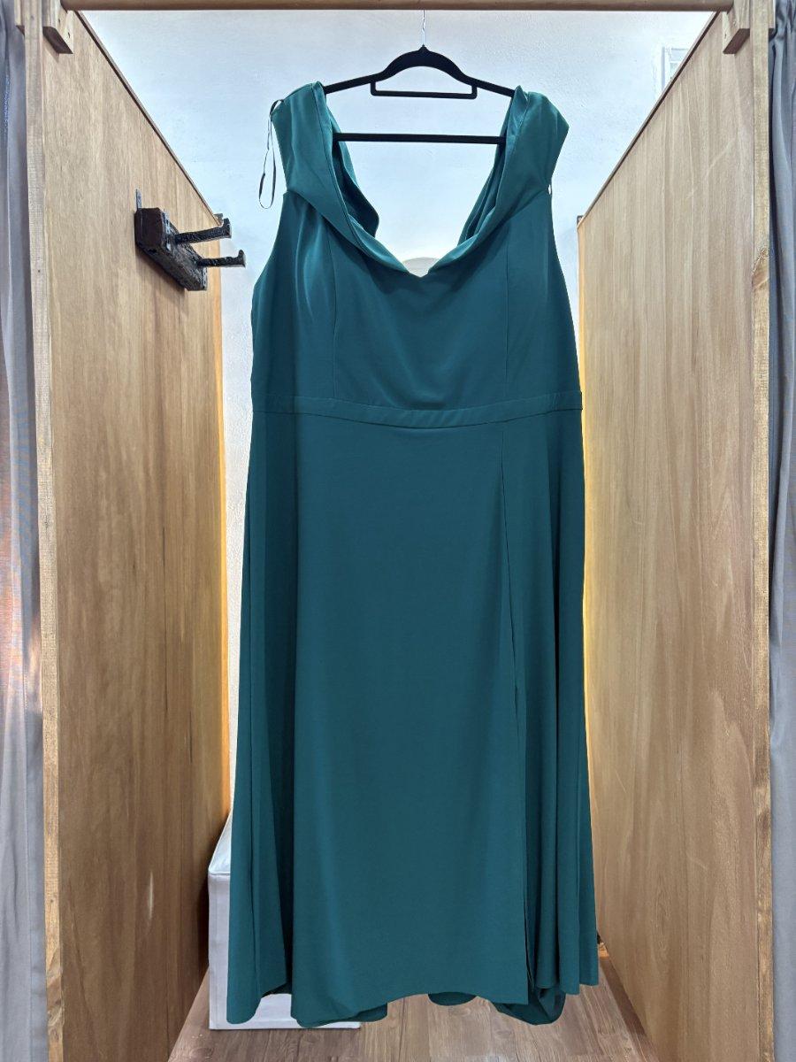 Vestido largo verde