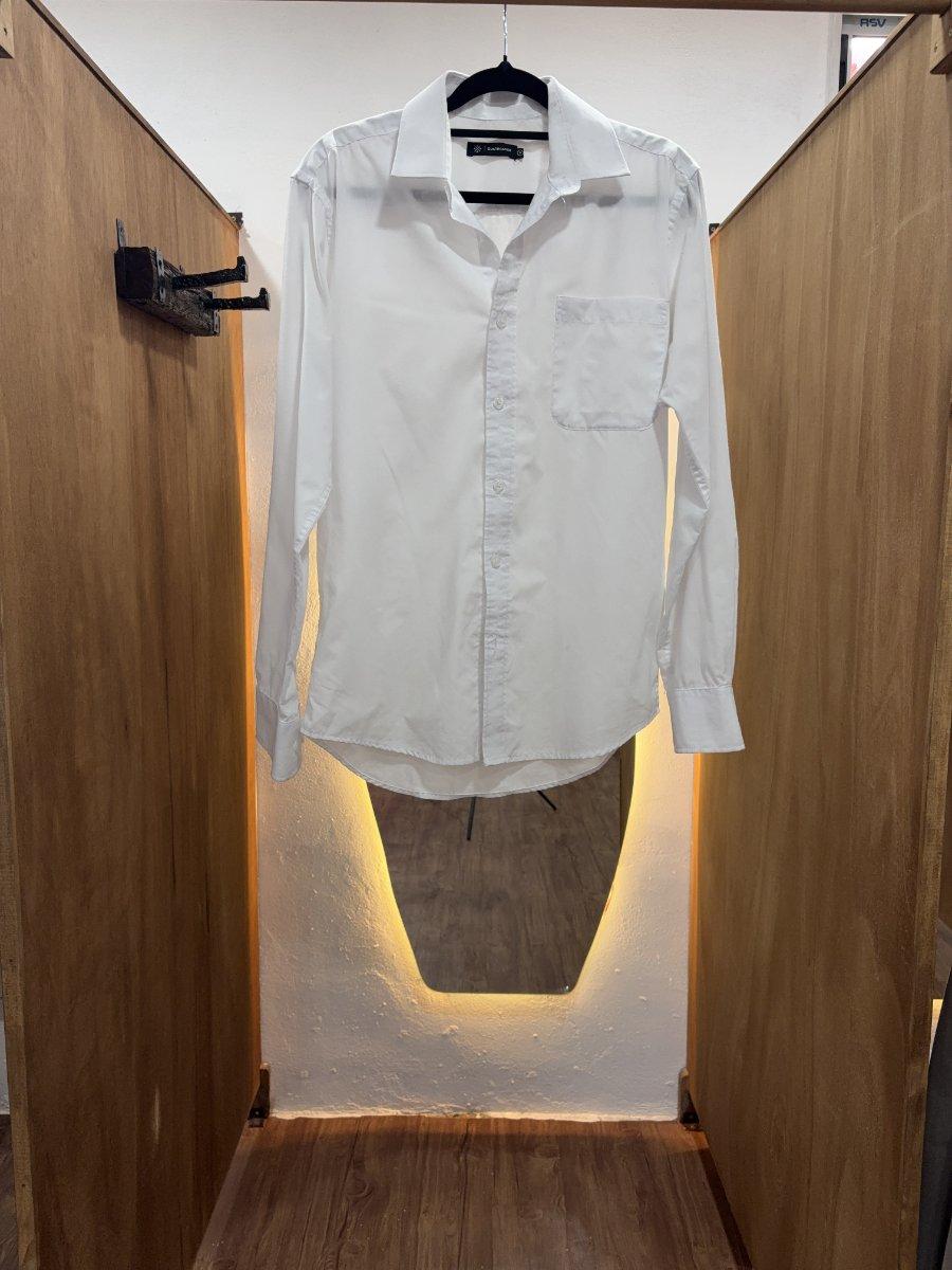 Camisa blanca lisa (CUATROASES)