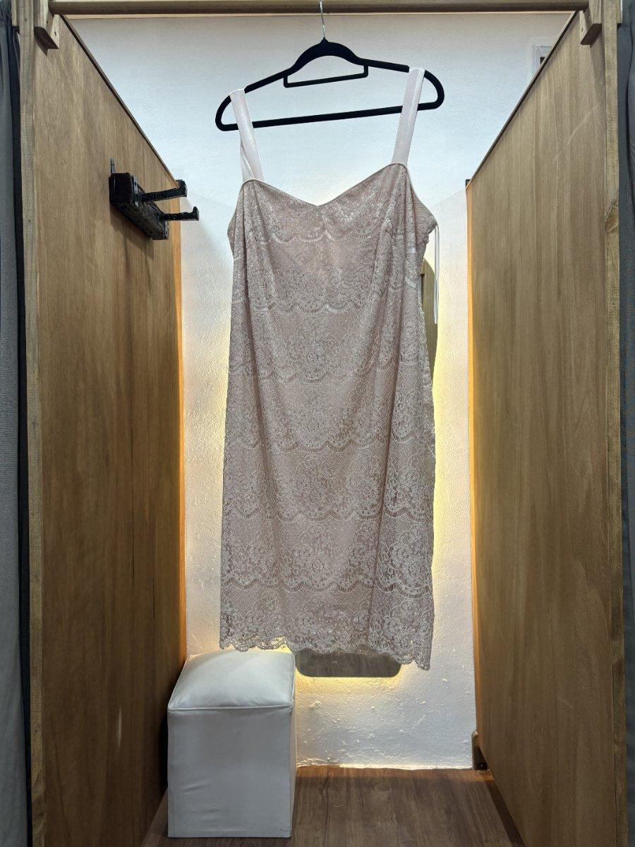 Vestido corto rosa
