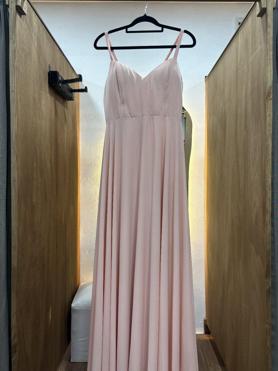 Vestido rosa de gasa